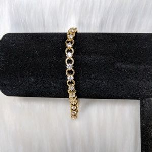 Jewelry - Chainlink Bracelet with Crystals Jewelry - Chainlink Bracelet with Crystals